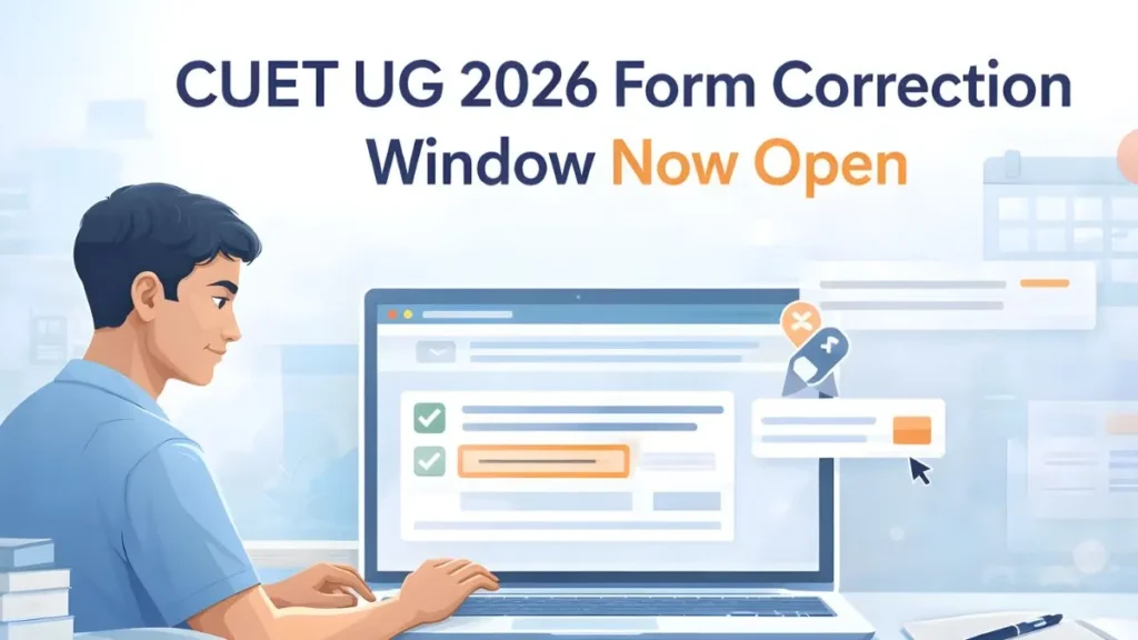 CUET UG Form Correction