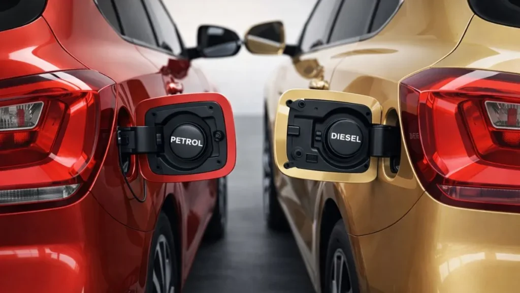 Car Fuel Tank Position