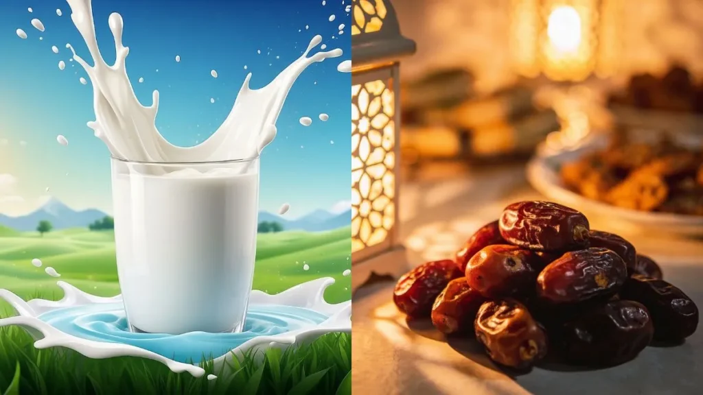 Milk and Dates Benefits